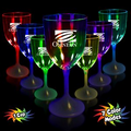 10 Oz. Light-Up Wine Glass with White Base